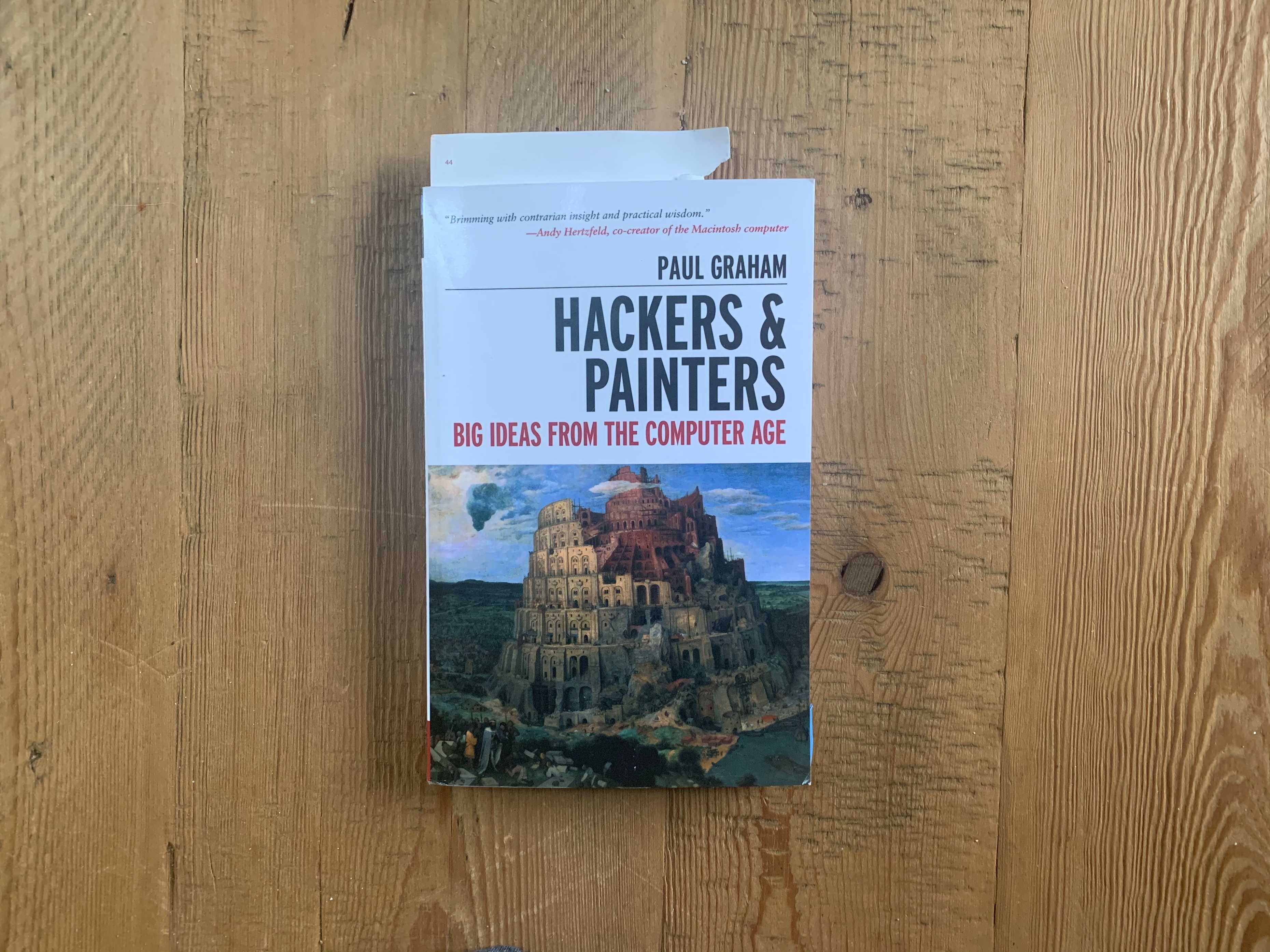 Hackers and Painters cover image